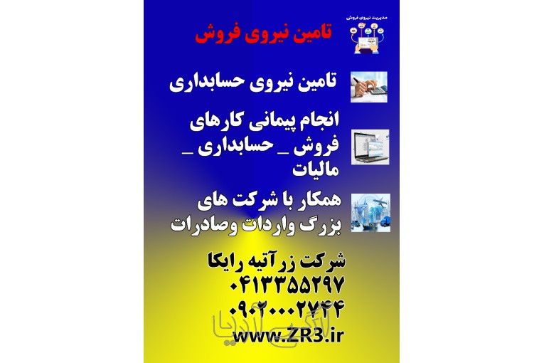 انجام امور حسابداری.مالیاتی و فروش و بازاریابی