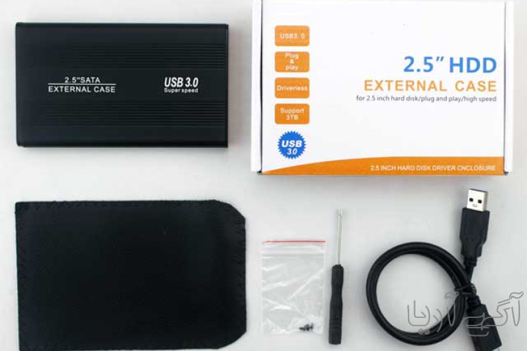 باکس و قاب هارد دیسک 2.5 اینچ اکسترنال USB 3.0 مدل M 103