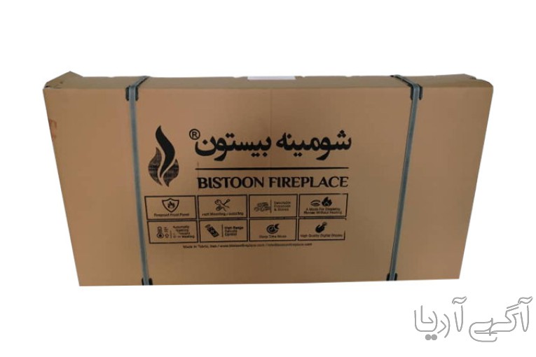 شومینه دیواری برقی بیستون مدل Bz180