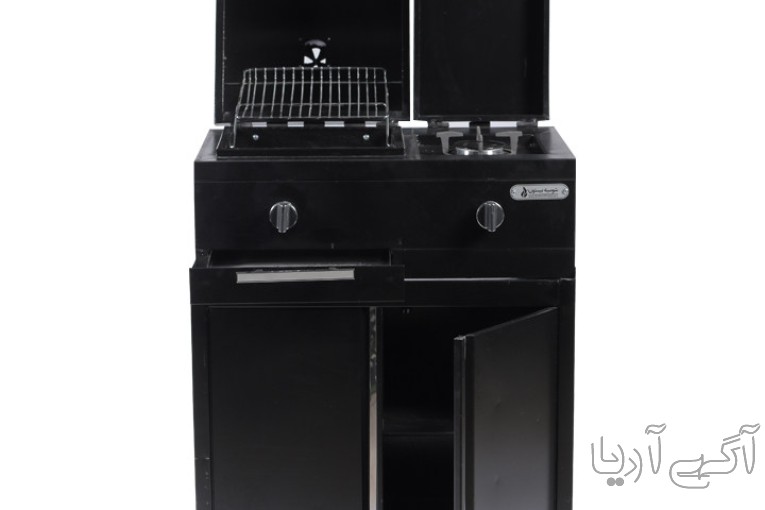 باربیکیو شومینه بیستون مدل BBQ.Gp80-k