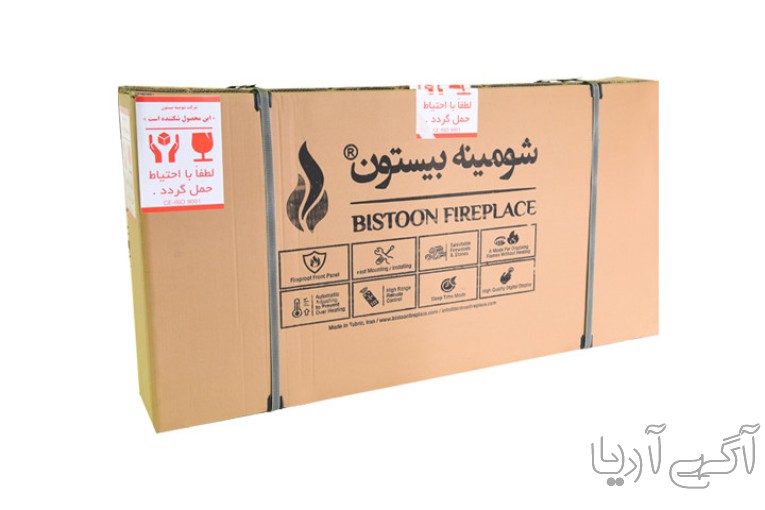 شومینه برقی بیستون مدل BZ80-60W17-L4