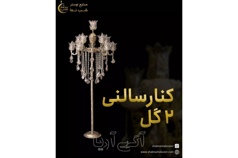 کنار سالنی دو گل 