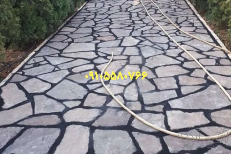 تهیه  اجرای سنگ  مالون سنگ لاشه  