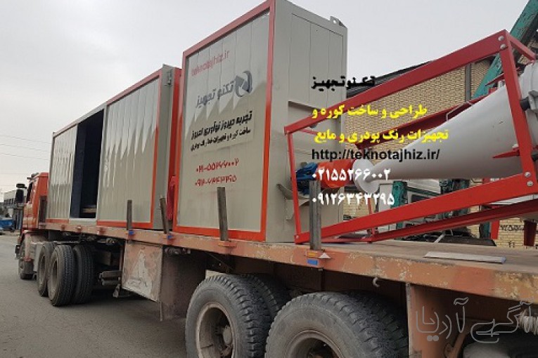 کوره استاتیک و تجهیزات رنگ