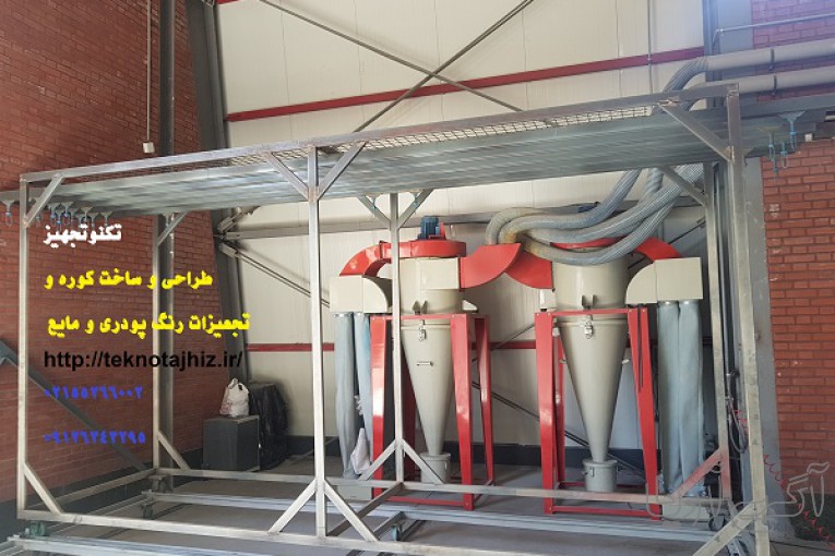 کوره استاتیک و تجهیزات رنگ