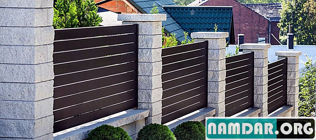 دیوار محوطه ویلا، کارخانه و سوله با بلوک نمادار - کاهش هزینه و افزایش سرعت