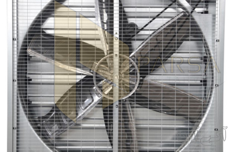 فن آکسیال صنعتی دیواری