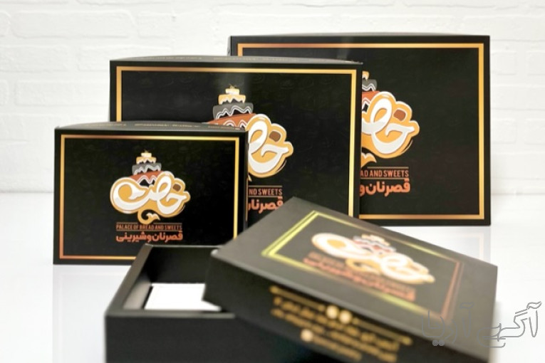 جعبه قنادی (جعبه شیرینی ، کیک ، باقلوا ، شکلات ، ….)
