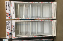 انواع یخچال ایستاده فروشگاهی