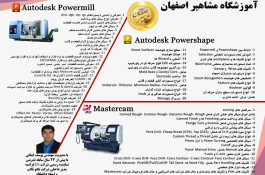 آموزش تخصصی پاورمیل 4 و 5 محوره در اصفهان