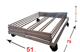 رخت آویز جدید کم جا چرخدار
