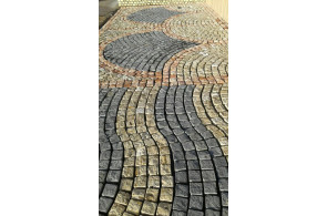 فروش ویژه سنگهای کوبیک و ورقه ای در رنگهای مختلف