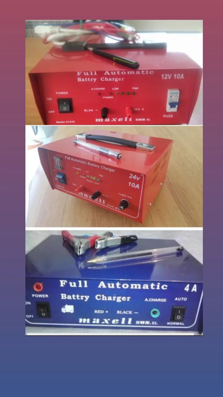 شارژ سریع و آسان انواع باتری خودرو