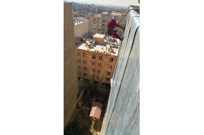 پیچ سنگ نما و نماشویی باطناب