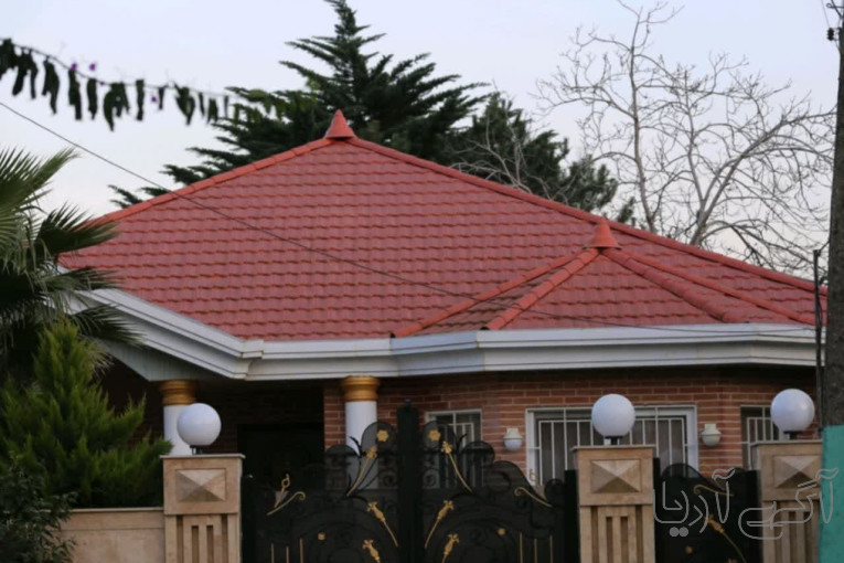  پوشش سقف شیروانی  پرچین ( تایل اصل)