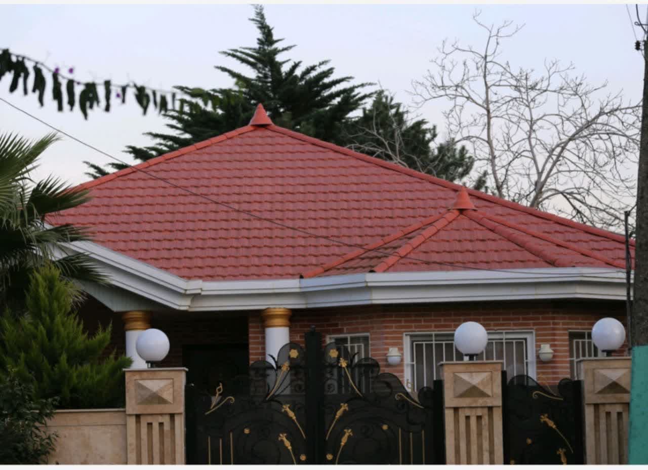  پوشش سقف شیروانی  پرچین ( تایل اصل)