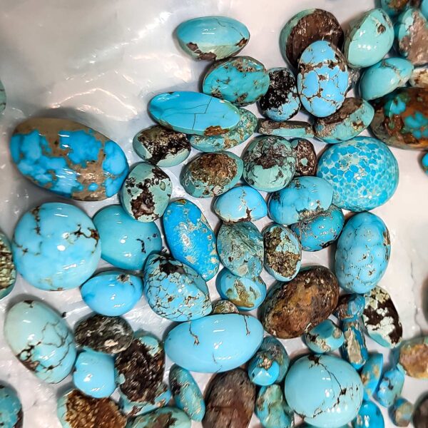 سنگ و انگشتر عقیق و فیروزه