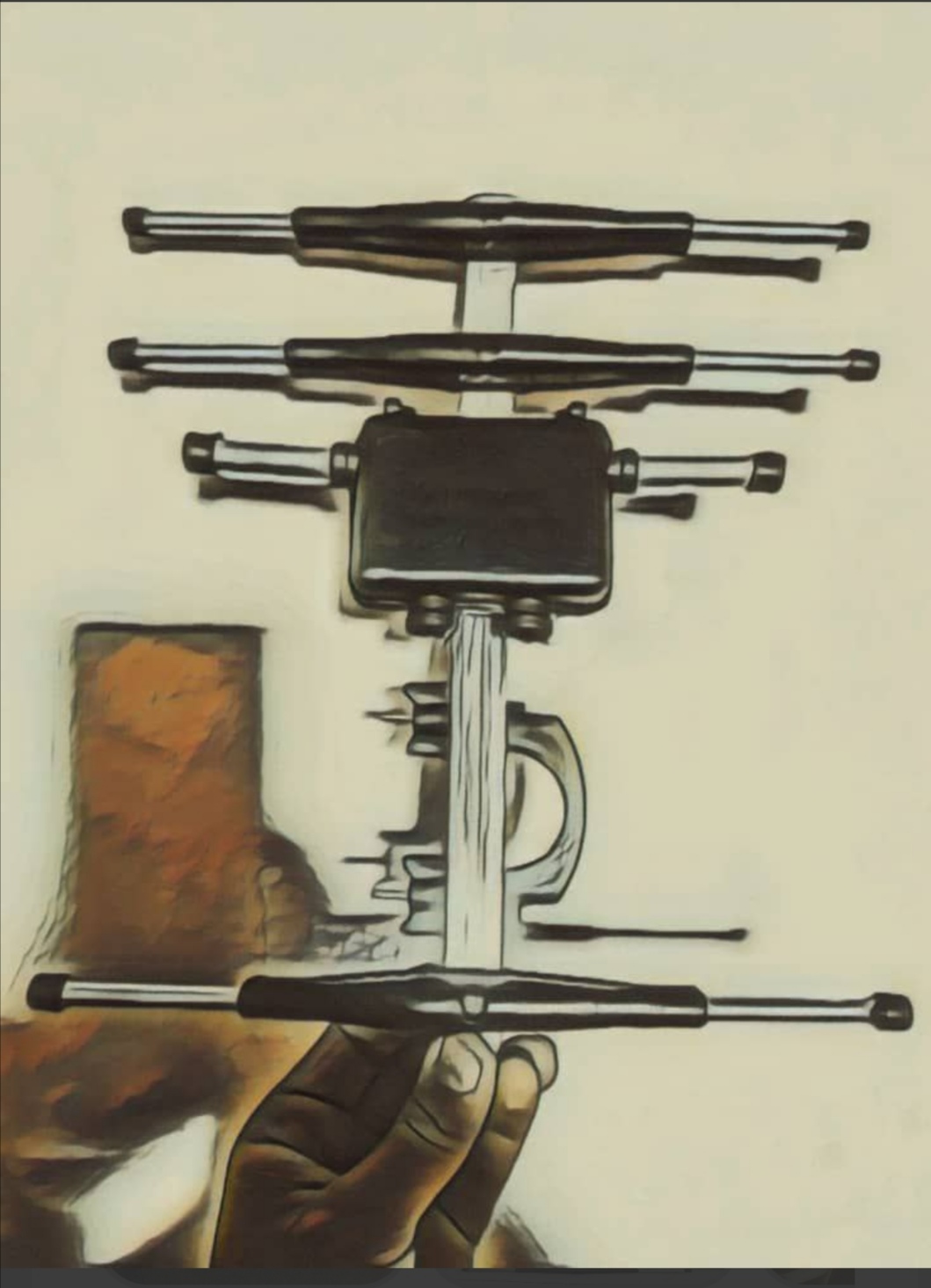 تولید کننده آنتن شاخه ای سعید نوروزی