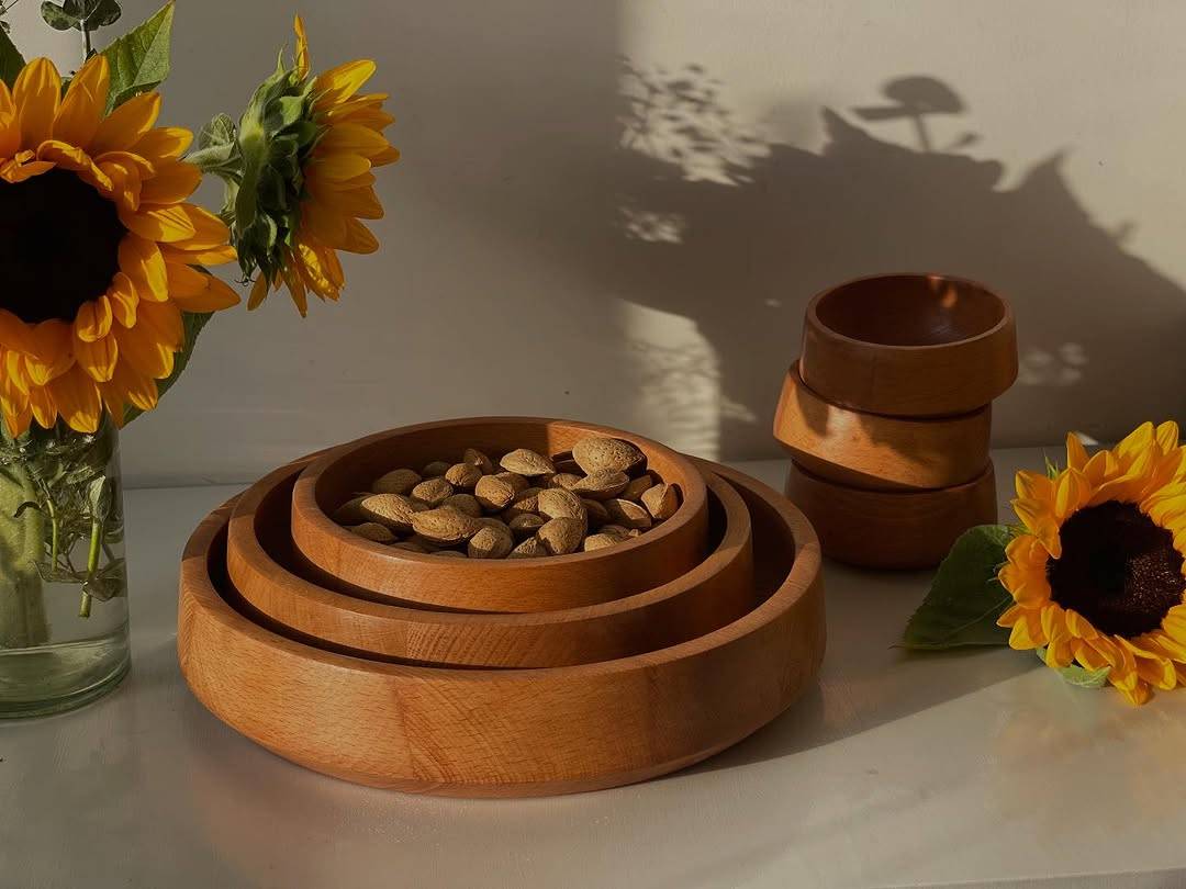 خرید اینترنتی ظروف چوبی آشپزخانه و پذیرایی در شیراز