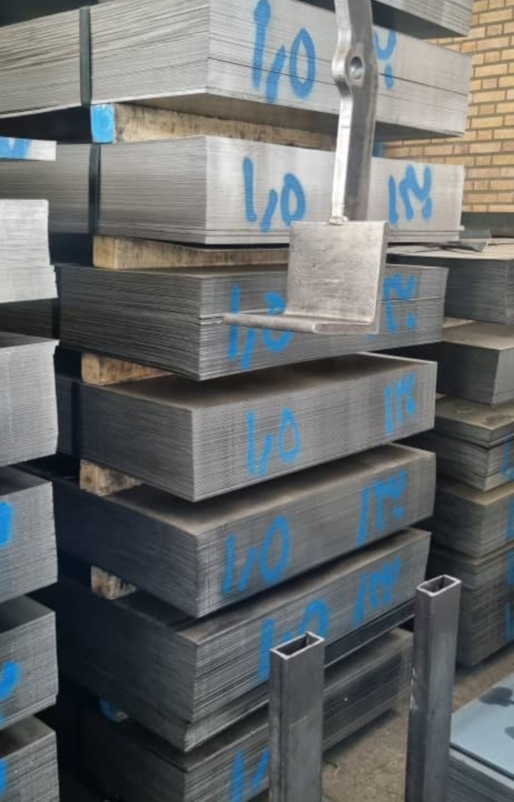 فروش ورق گالوانیزه سیاه روغنی آ چدار